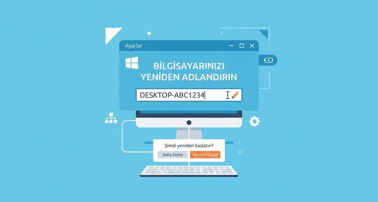Windows Bilgisayarınızın İsmini Değiştirme