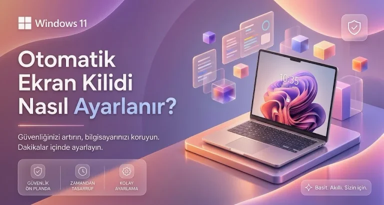 Otomatik ekran kilidi nasıl ayarlanır