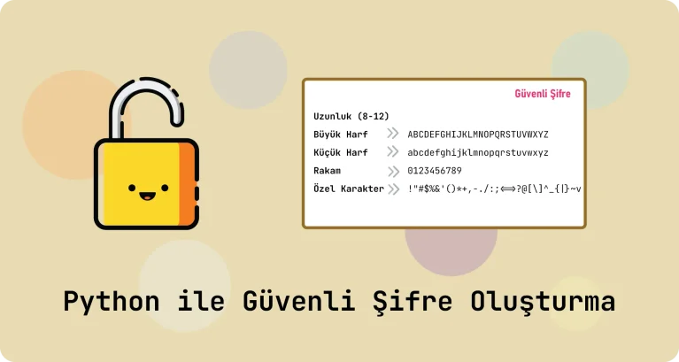 Python İle Güvenli Şifre Oluşturma
