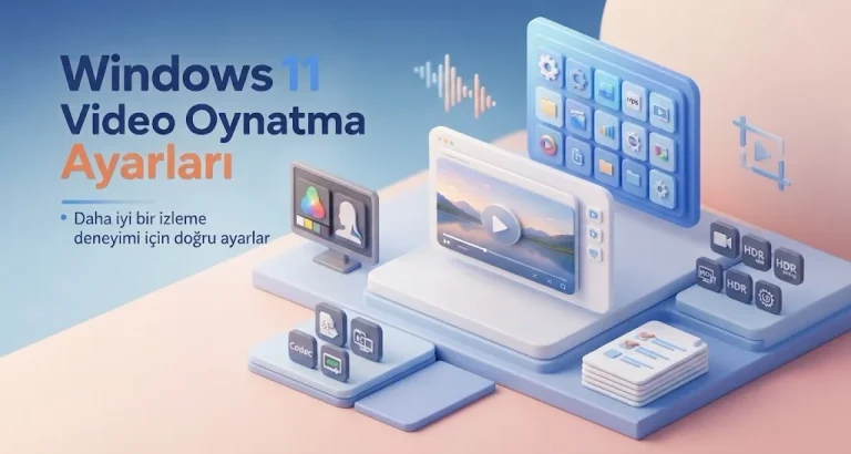 Windows 11 Video Oynatma Ayarları