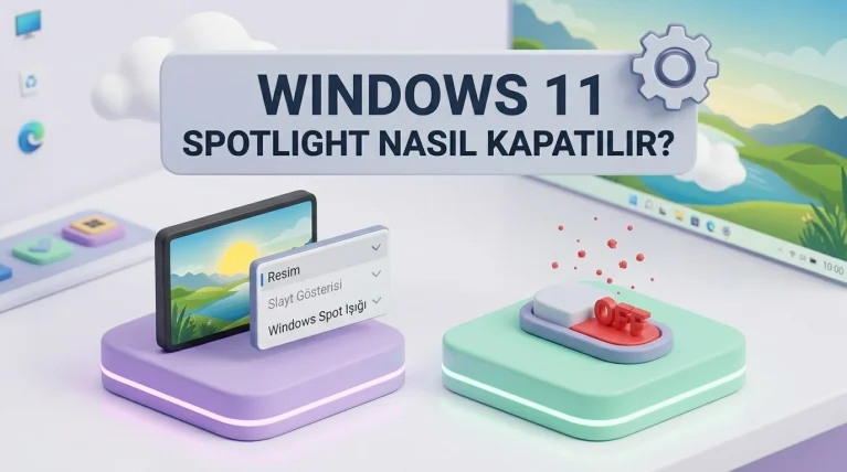 Windows 11  Kilit Ekranı Spotlight Nasıl Kapatılır?