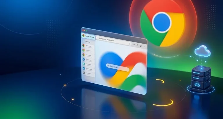 Google Chrome Yatay Sekmeler