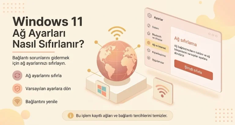 Windows 11 Ağ Sıfırlama