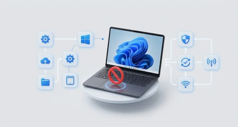 Windows 11 TouchPad devre dışı bırakma