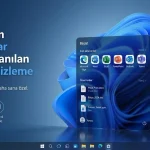 Windows 11 başlat menüsü gizlilik ve sadelik