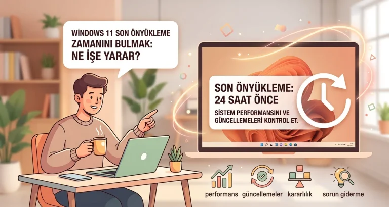son önyükleme zamanı