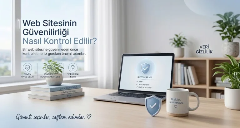 web sitesi güvenirliğini kontrol etme